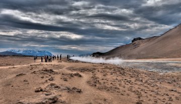 Island aktívne - expedícia v stanoch