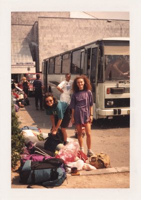 BUBO - 1994 - história - Ovácie po návrate pred Istropolis.