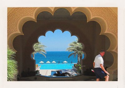 BUBO - 2007 - história - Al Husn v Muscate má 6 hviezdičiek. Po prechode Jemenom si užívame skutočný luxus. V tej dobe to nie je úplne bežné.