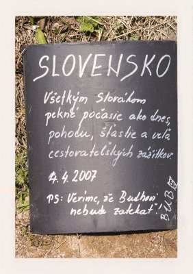BUBO - 2007 - história - Sme chodobní, ale delíme sa. Dávame charitu a Budha nás má evidetne za to rád. Nikdy nemyslíme iba na seba, ale na všetkých cestovateľov.