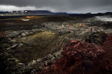 Island aktívne - expedícia v stanoch