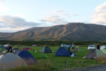 Island aktívne - expedícia v stanoch