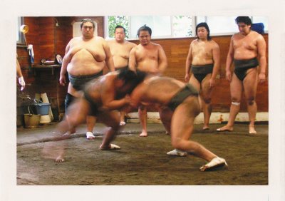 BUBO - 2004 - história - Ľuboš Fellner sa spoznáva s Yokozunom, najlepším zápasníkom a BUBO skupiny odvtedy navštevujú stajňu sumo. Ak pochopíte pravidlám, nastane u Vás fascinácia. Exkluzívny zážitok a lá BUBO!