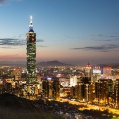 Taiwan, Hongkong, Macao, Dubaj