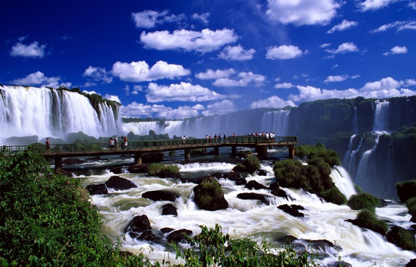 Prehliadka brazílskych vodopádov Iguazú