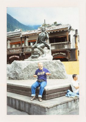 BUBO - 1999 - história - Snažíme sa o výstup na Mt. Blanc. Martin Hronec s BUBO cestuje dodnes.