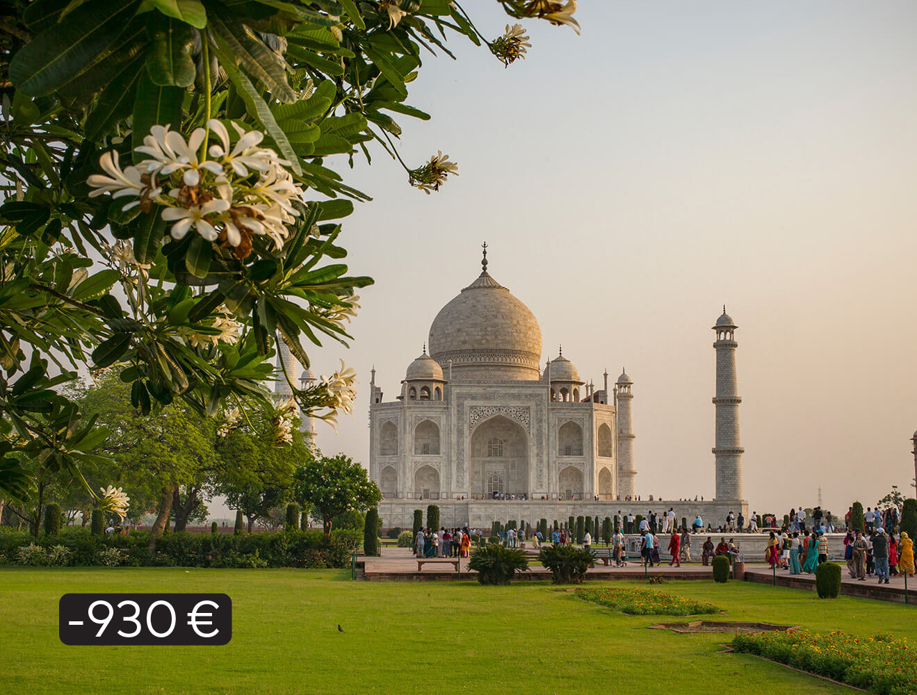 Taj Mahal, India – zlatý trojuholník 