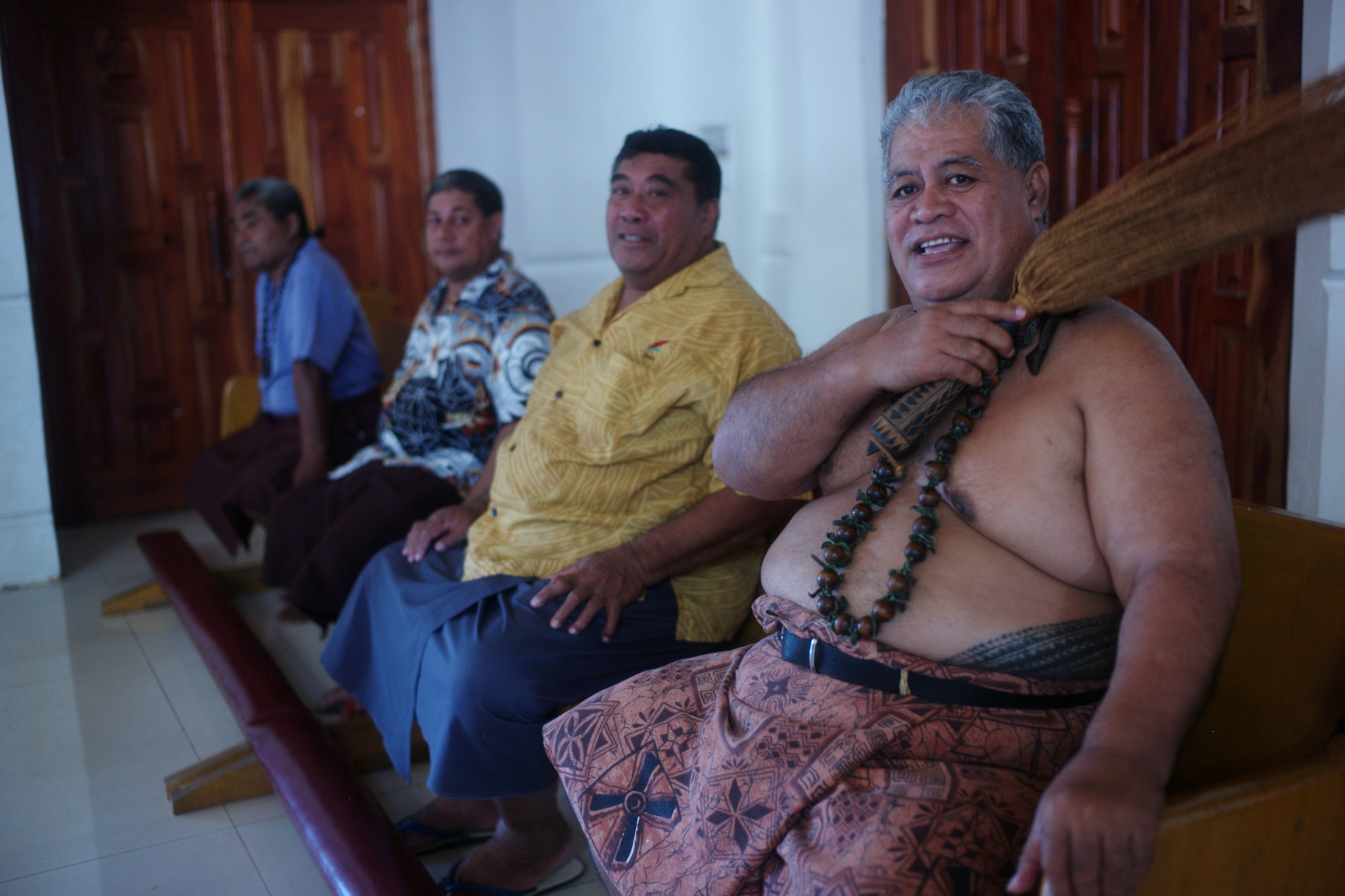 Samoa, Upolu, v kostole na periferii Apia