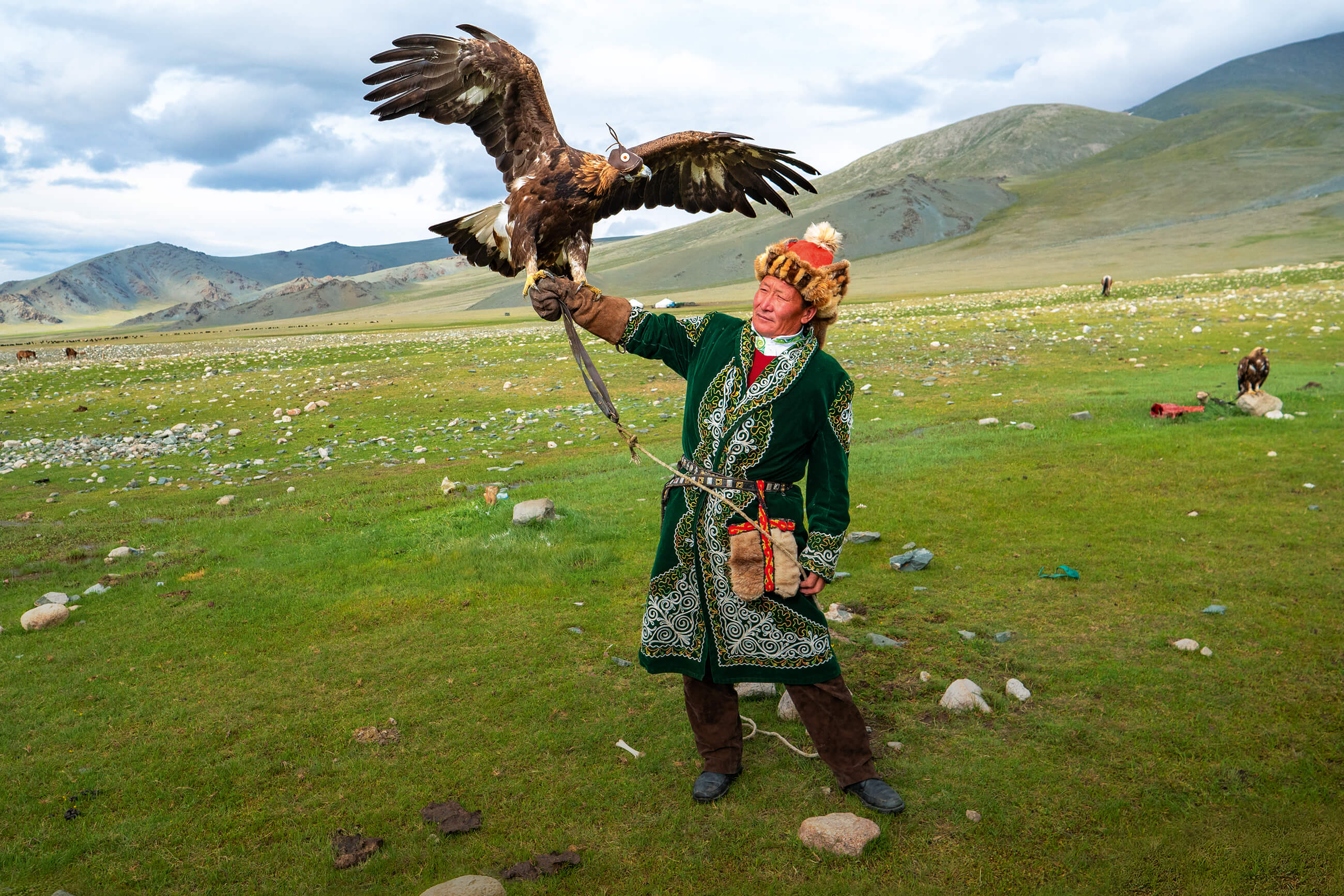 Mongolsko - orlí lovci
