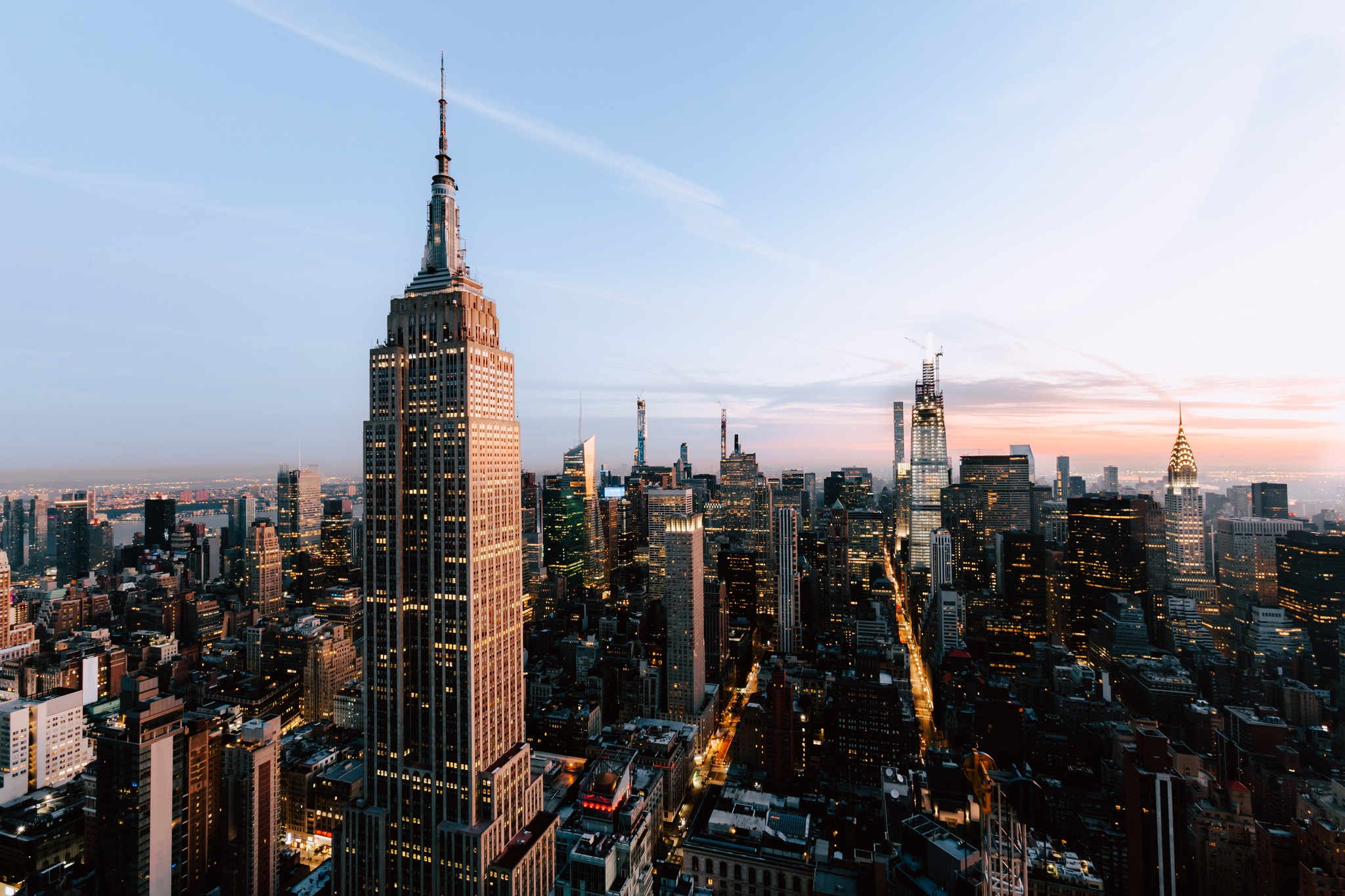 New York a Washington
